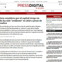 TTR Data considera que el capital riesgo en Espaa ha sido 